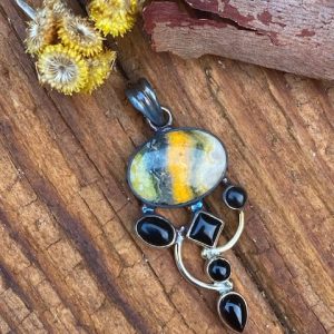 Indonesian Bumblebee Jasper & Onyx