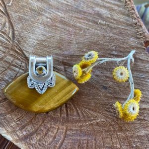 Tigers Eye Citrine in Bail