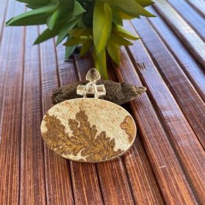 Psilomelane Dendrite and white topaz