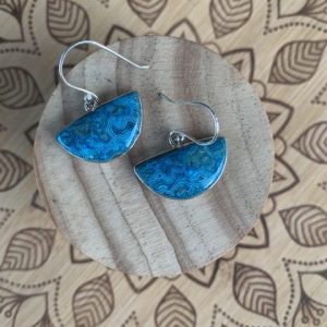 Blue Mexican Laguna Lace