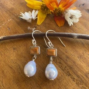 Pearl & Coral drops