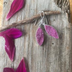 Pink Cobalt Calcite earrings