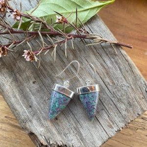 Ruby Kyanite Earrings