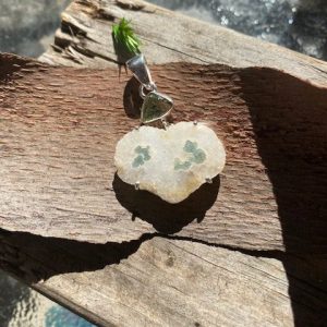 Solar Quartz & Moldavite